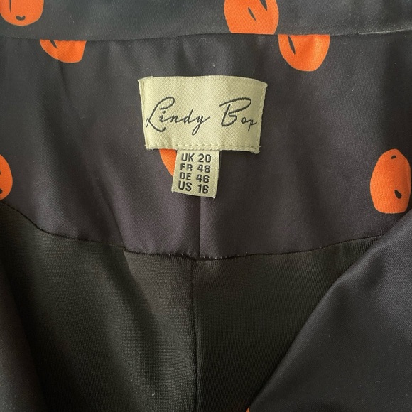 XL Lindy Bop Halloween Retro Pumpkin Dress (altered, see description) - Picture 6 of 6